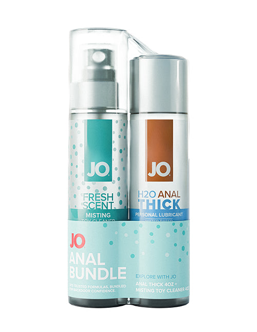 JO Limited Edition Bundle Anal Thick 4 oz + Misting Toy Cleaner 4 oz