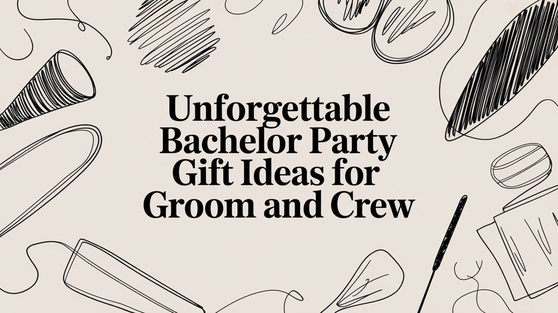 Unforgettable Bachelor Party Gift Ideas for Groom and Crew