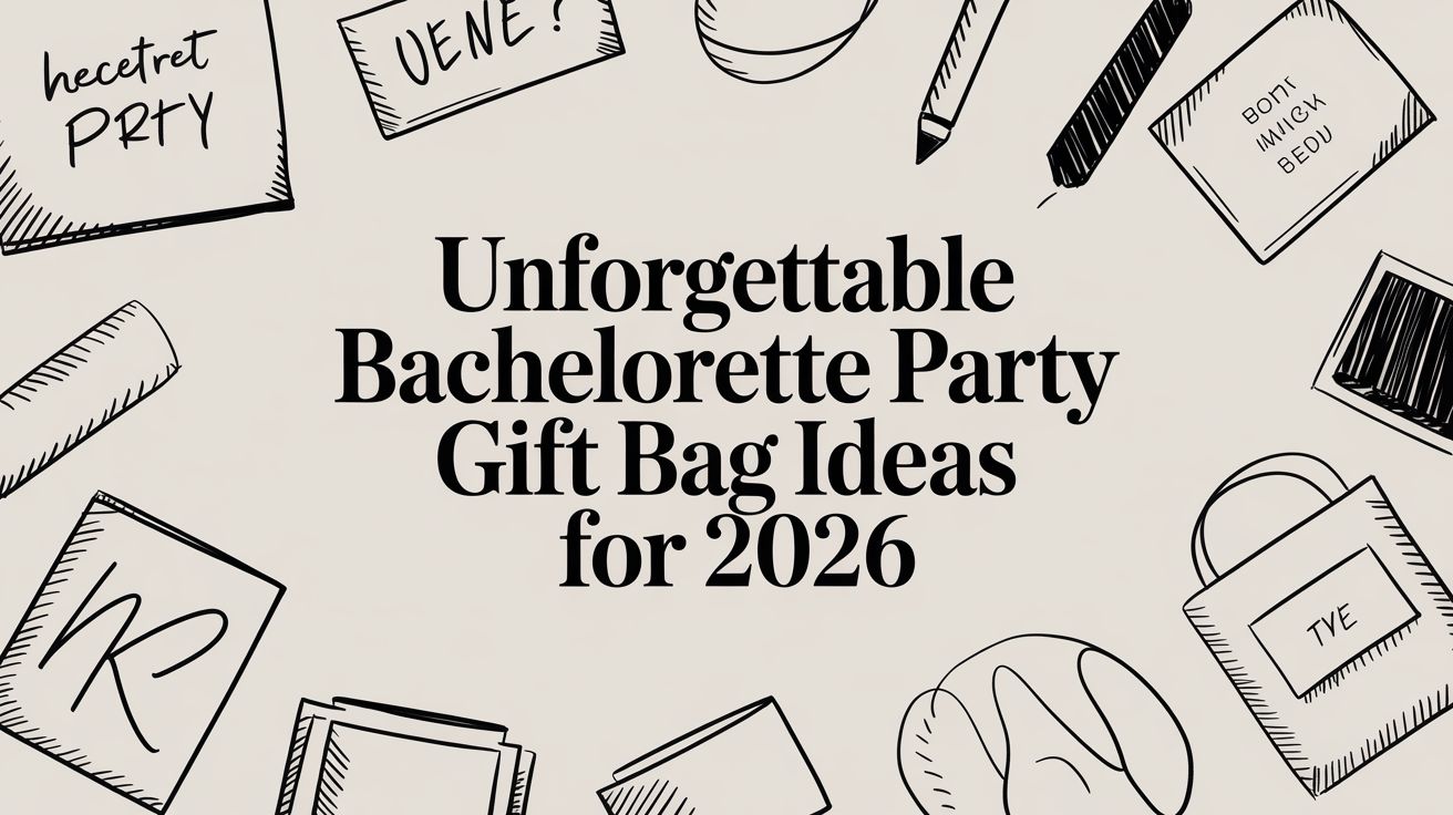 Unforgettable Bachelorette Party Gift Bag Ideas for 2026