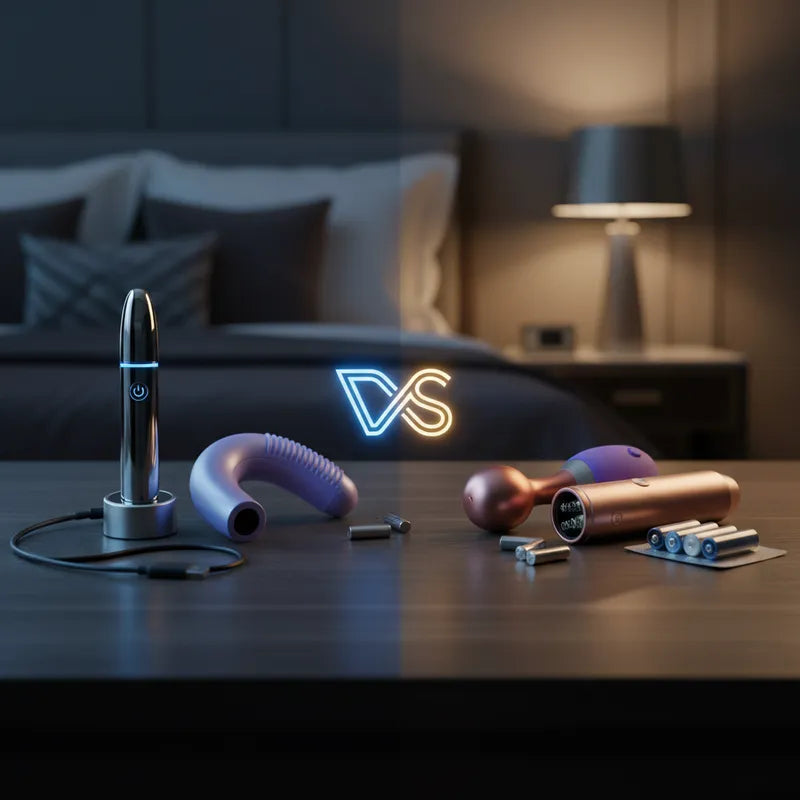 rechargeable vs battery toys: Rechargeable vs. Battery