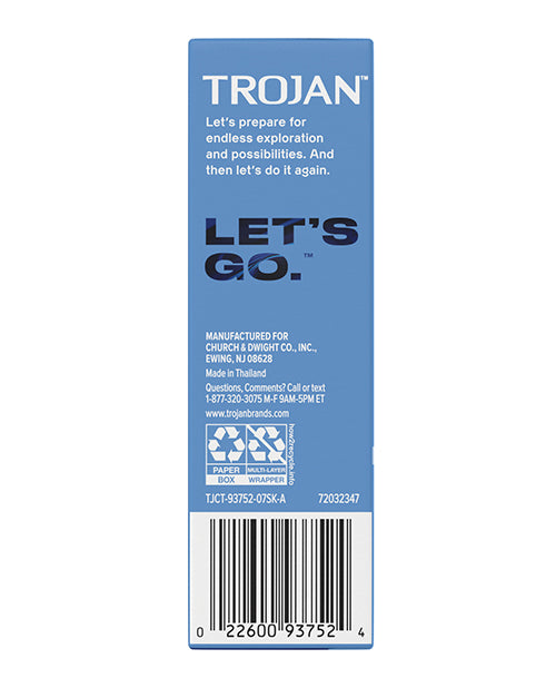 Trojan Enz Lubricated Condoms - Box of 12