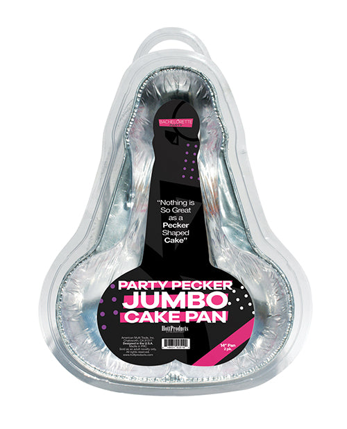 Bachelorette Disposable Peter Party Cake Pan Large - Pack of 2