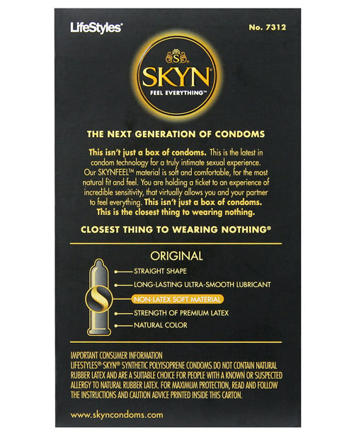 Lifestyles Lifestyles SKYN Original Condoms - Box of 12 - Image 2