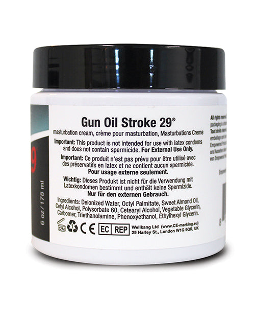 Stroke 29 Stroke 29 Masturbation Cream - 6.7 oz Jar - Image 4
