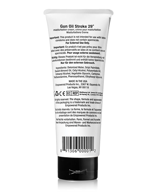 Stroke 29 Stroke 29 Masturbation Cream - 3.3 oz Tube - Image 2