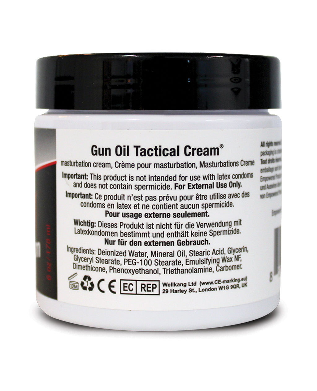 Gun Oil Tactical Cream - 6 oz Jar - Image 2