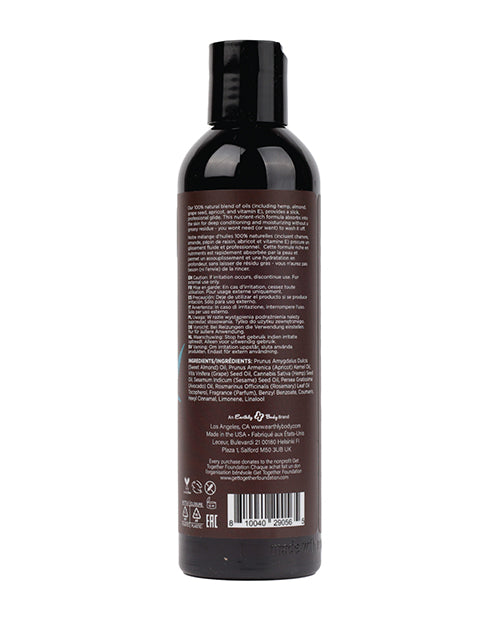 Earthly Body Massage & Body Oil - 8 oz Sunsational