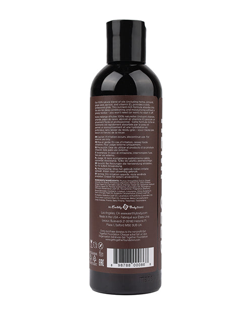 Earthly Body Massage & Body Oil - 8 oz Lavender
