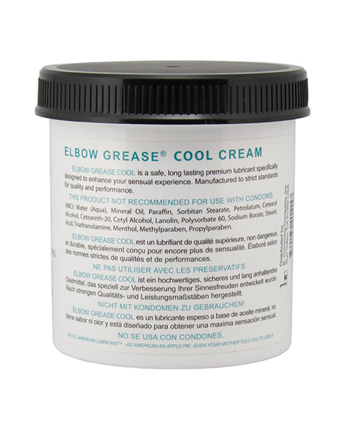 Elbow Grease Cool Cream - 15 oz Jar