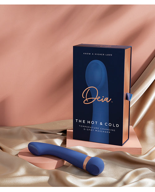 Deia the Hot & Cold Heating & Cooling Vibrator - Navy