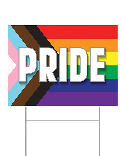 Beistle Plastic Pride Yard Sign