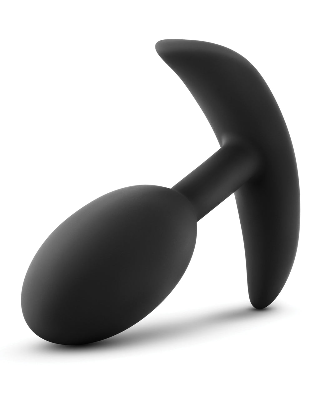 Blush Luxe Wearable Vibra Slim Plug Medium - Black