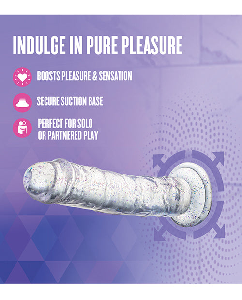 Blush Naturally Yours - Glamor - Sparkling Clear Dildo
