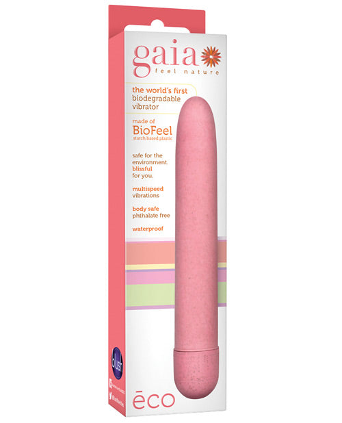 Gaia Blush Gaia Biodegradable Vibrator Eco - Coral