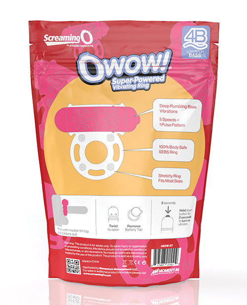 Screaming O Screaming O 4B OWow - Strawberry - Image 4
