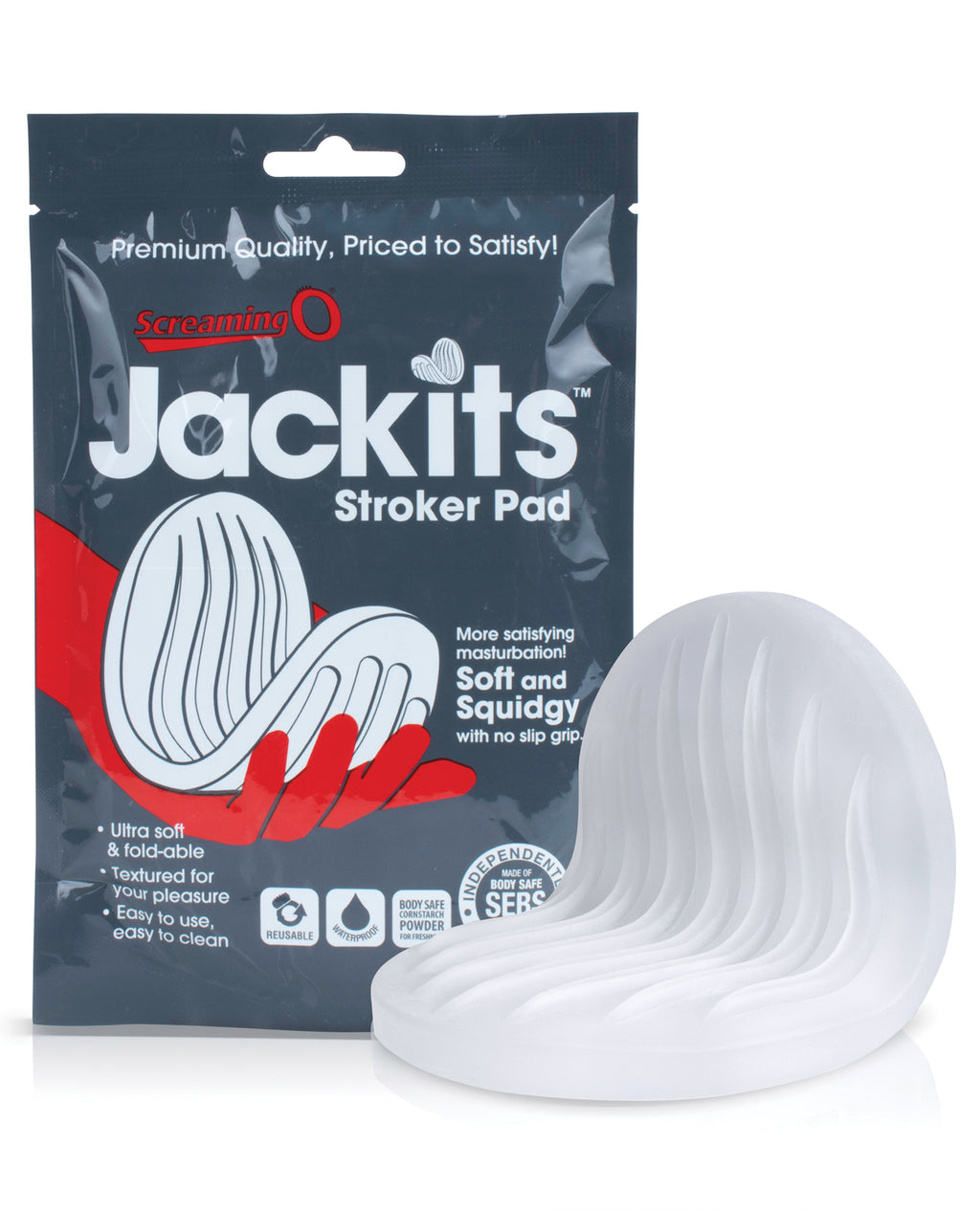 Screaming O Screaming O Jackits Stroker Pad - Clear - Image 6