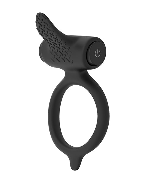B Swish NO ETA Bcharmed Classic Vibrating Cock Ring - Black - Image 5