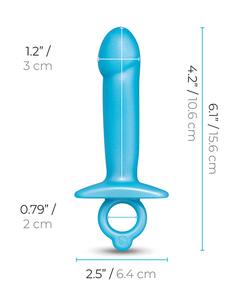 b-Vibe Lil Dil Silicone Anal Dildo