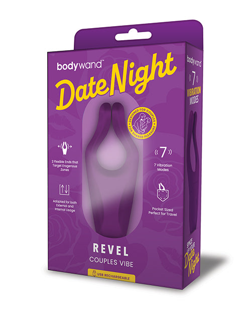 Bodywand Xgen Bodywand Date Night Revel Couples Vibe - Purple - Image 4