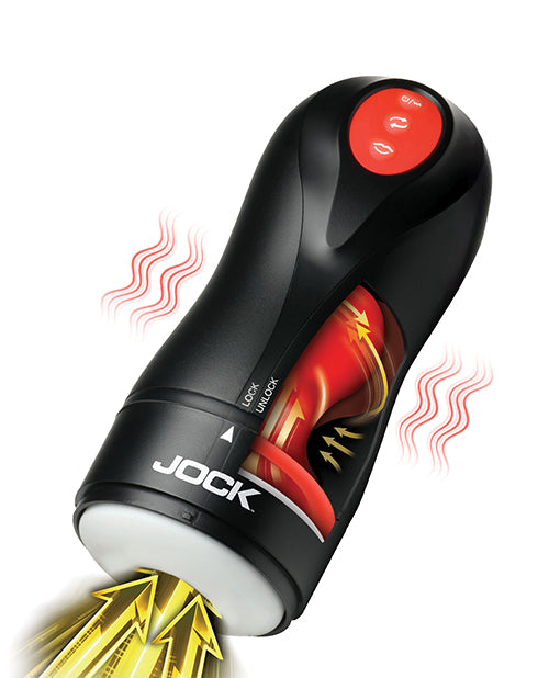 Curve Toys Jock Gyroblast Gyrating, Sucking, & Vibrating Masturbator