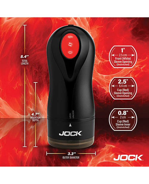 Curve Toys Jock Gyroblast Gyrating, Sucking, & Vibrating Masturbator