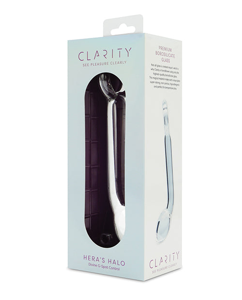Clarity Glass Dildo - Hera's Halo