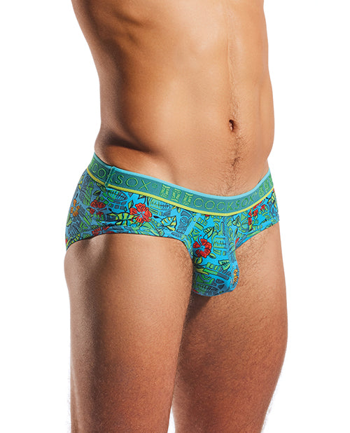 Cocksox Contour Pouch Sports Brief - Multi-Color Tiki SM