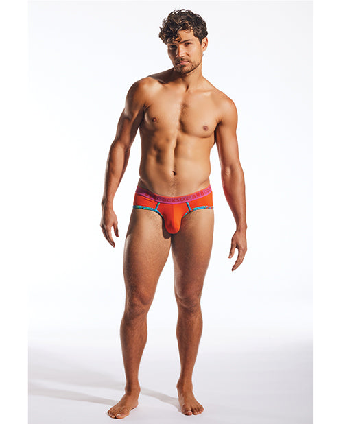 Cocksox Contour Pouch Sports Brief - Sunset Orange XL
