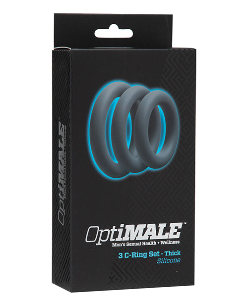 OptiMale C Ring Kit Thick - Slate