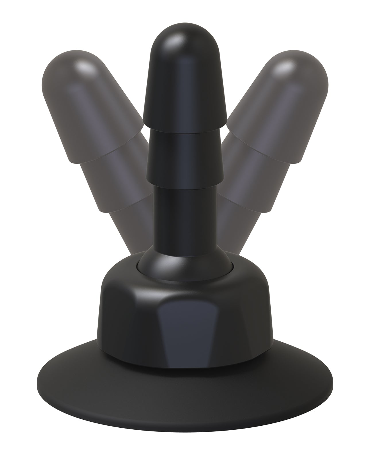 Vac-U-lock Vac-U-Lock Vibrating Dual Density ULTRASKYN Set w/Wireless Remote - Caramel - Image 4