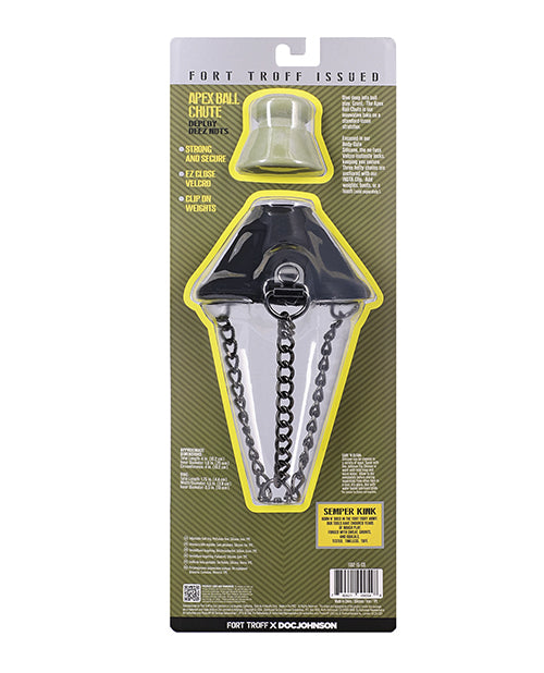 Fort Troff Apex Ball Chute Chained Ball Stretcher - Black