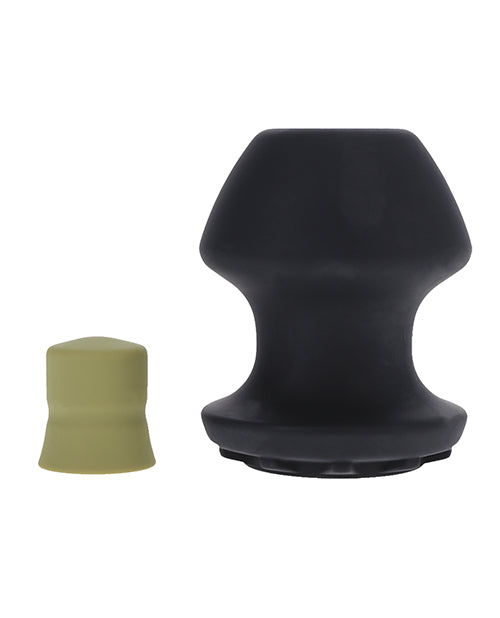 Fort Troff Kum Keeper Anal Plug - Medium, Black