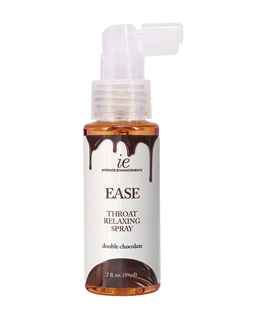 Intimate Enhancements Ease Throat Relaxing Spray - Double Chocolate 2 oz