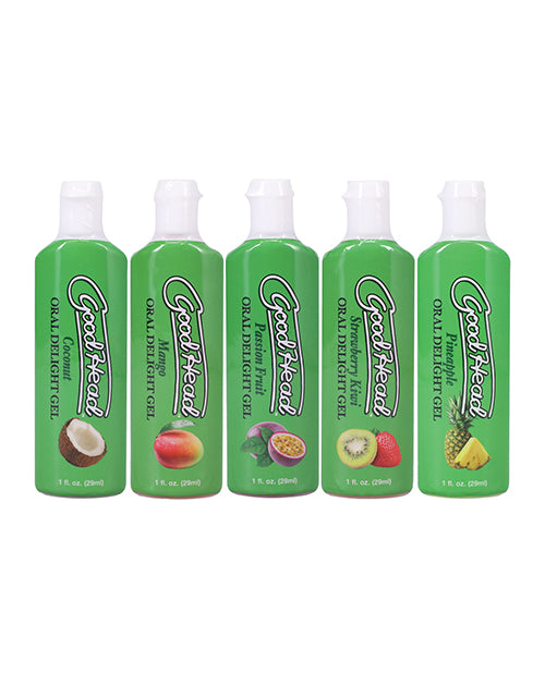 GoodHead Tropical Fruits Oral Delight Gel - Asst. Flavors Pack of 5