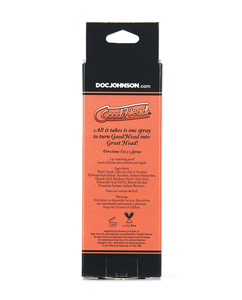 GoodHead Juicy Head Cocktails Dry Mouth Spray - Peach Bellini