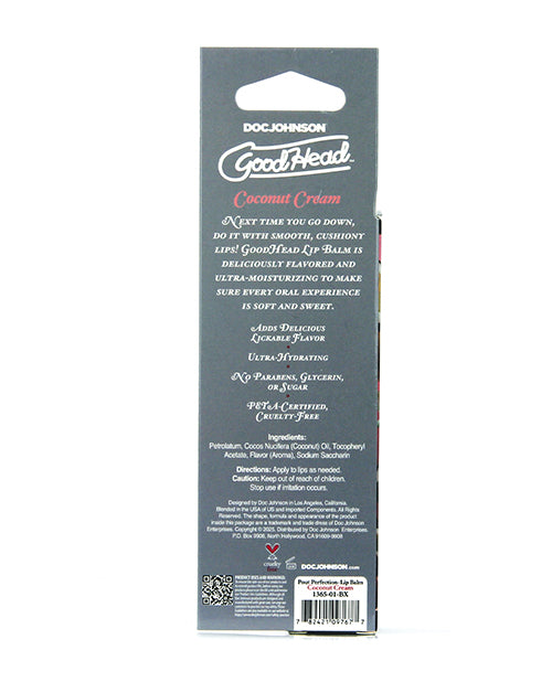 GoodHead Pout Perfection Lip Balm - Coconut Cream