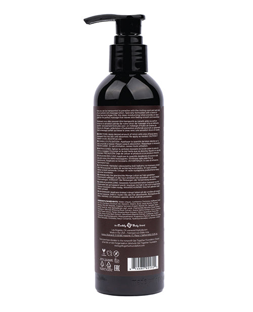 Earthly Body Hemp Seed Massage Lotion - 8 oz Guavalava