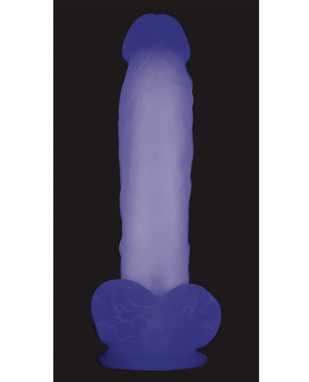 Evolved Evolved Luminous Dildo Non Vibrating - Purple - Image 15