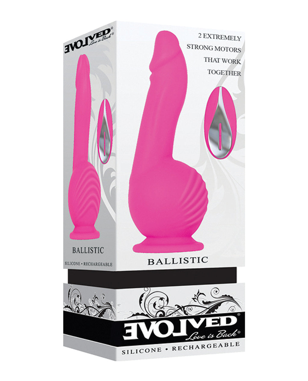 Evolved Evolved Ballistic Dildo - Pink - Image 11