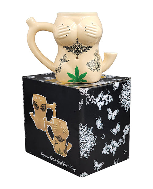 Fashioncraft Novelty Mug - Tattoo Girl