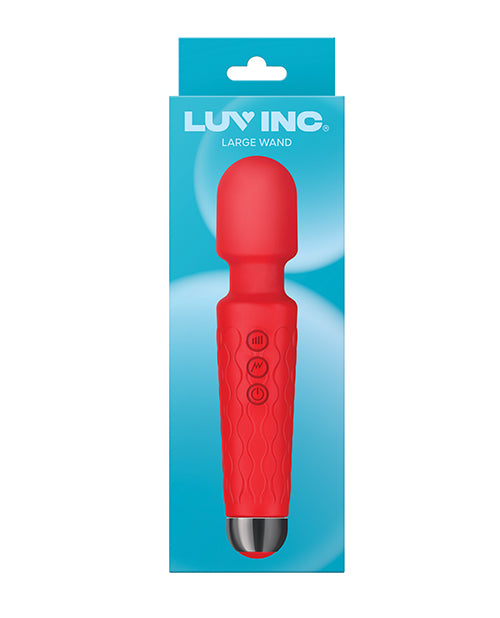 Luv Inc. 8" Large Wand - Red