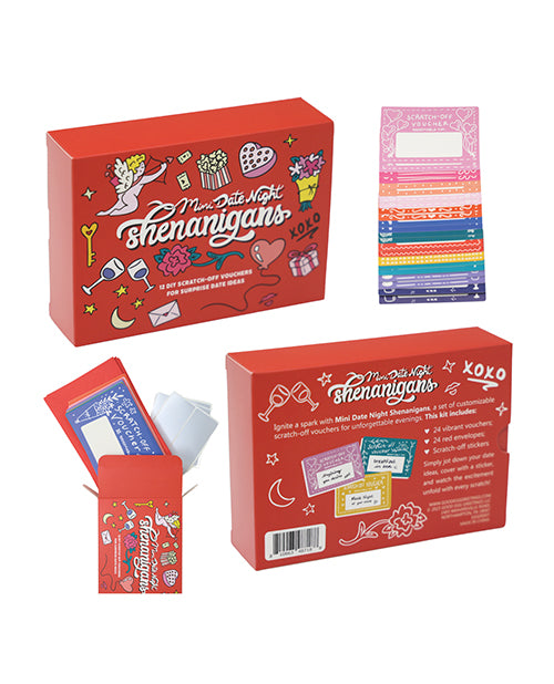 Mini Date Night Shenanigans DIY Scratch Off Vouchers & Coupons