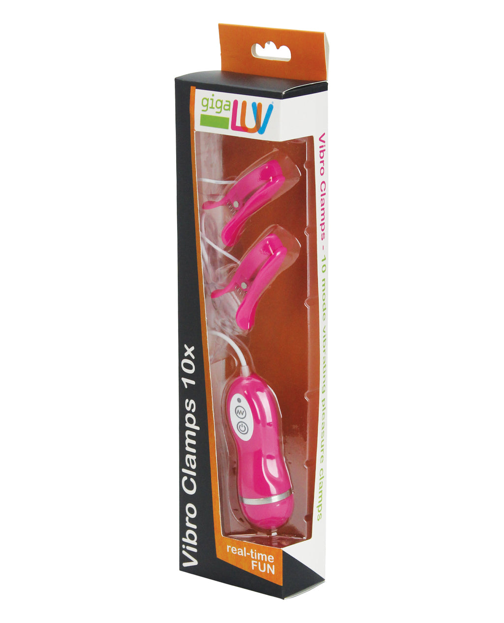 GigaLuv Vibro Clamps - 10 Functions Pink