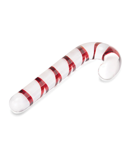 Glas 7.5" Dildo Candy Cane Dream