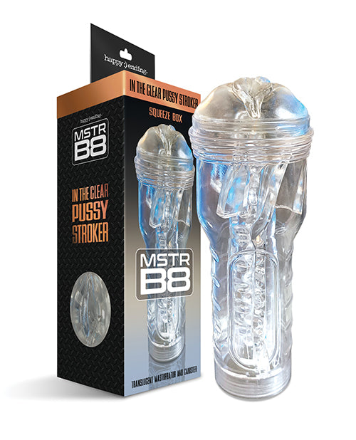 MSTR B8 In the Clear Pussy Stroker - Clear