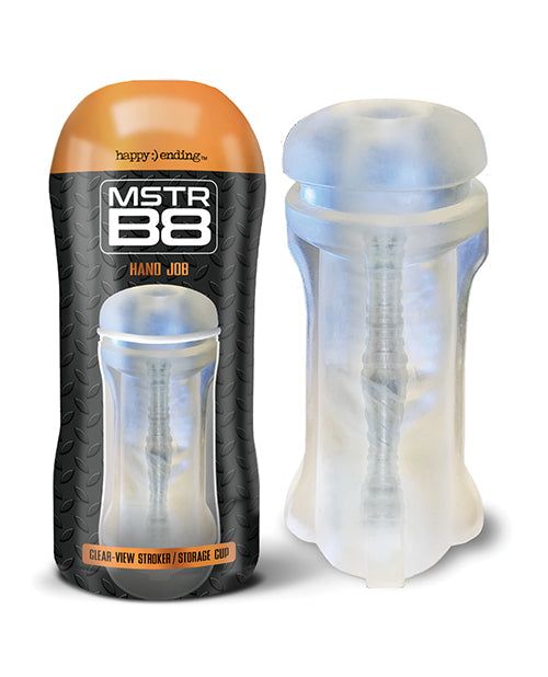 Happy Ending MSTR B8 Clear View Stroker - Clear - Image 9