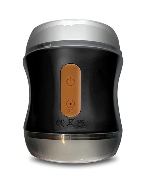 MSTR B8 Double Play Pro Vibrating Clear-View Dual End Stroker