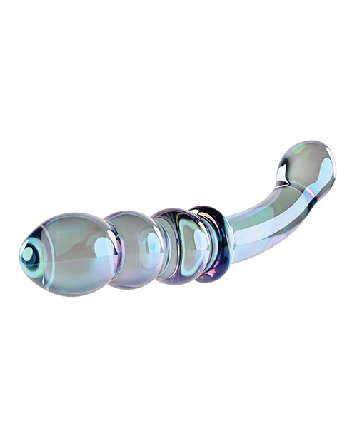 Gender X Gender X Lustrous Galaxy Wand Dual Ended Glass Massager - Green - Image 10