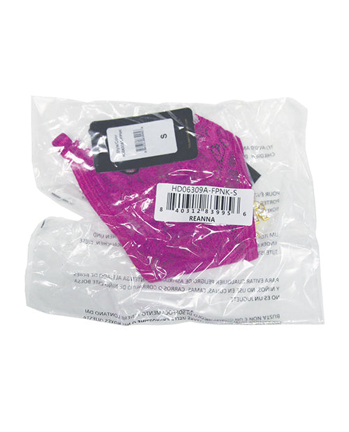 Reanna Lace & DESIRE Charm G-String - Pink 1X/2X