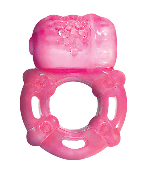 Orgasmix Super Stud Orgasmix Ring Pleasure Ring 3 Speed - Magenta - Image 4